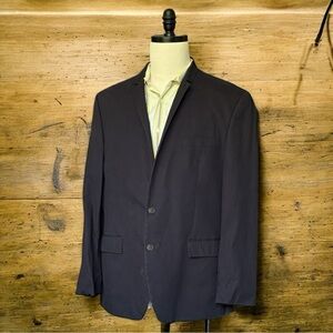 J. Crew Factory Mens Thompson chino sport coat black style # 38647 | 46R